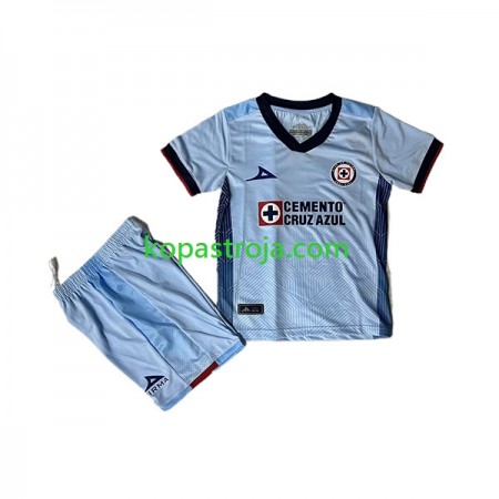 Billiga Fotbollströjor Cruz Azul Barn Borta tröja 2023/24 Kortärmad
